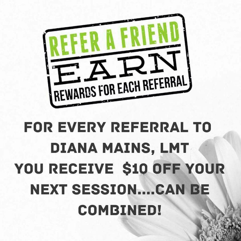 Refer a Friend and get $10 off your next session!